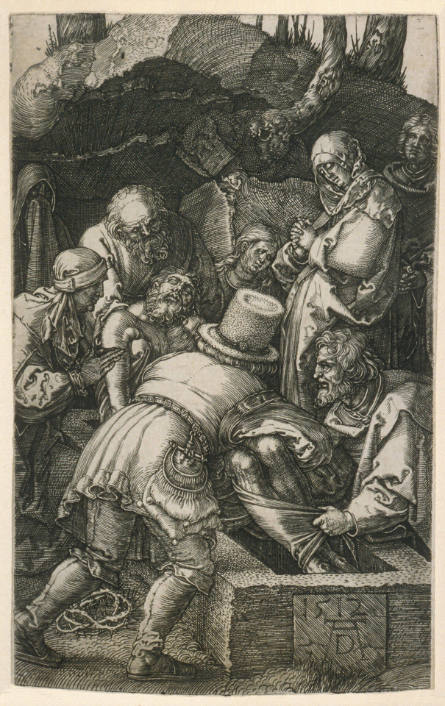 The Entombment, from The Engraved Passion