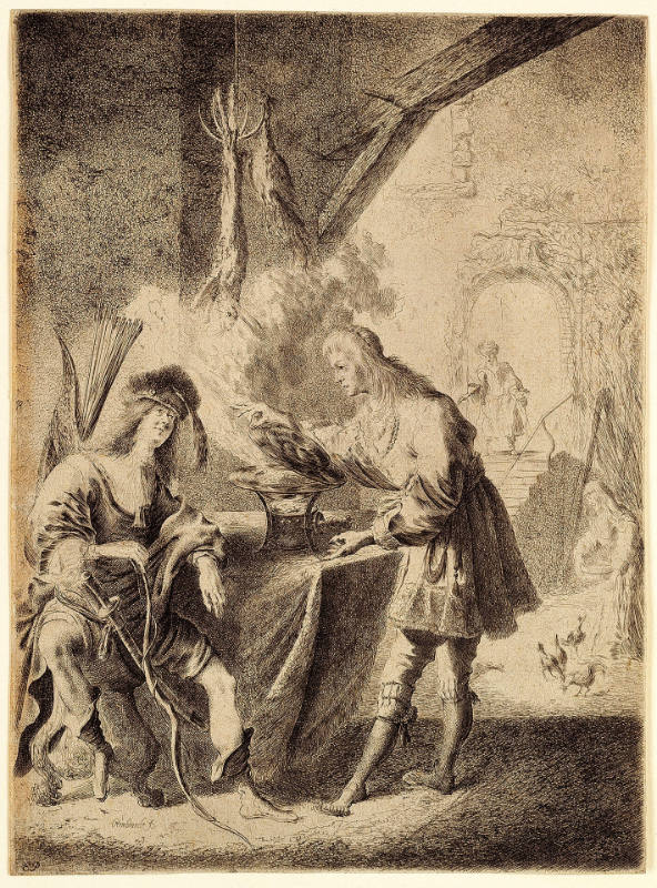 Esau Selling his First-Birthright to Jacob