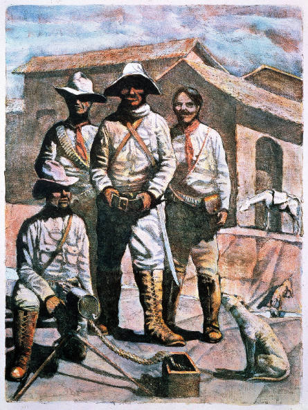 General Pedro (Pedrón) Altamirano, from La Saga de Sandino [The Saga of Sandino]