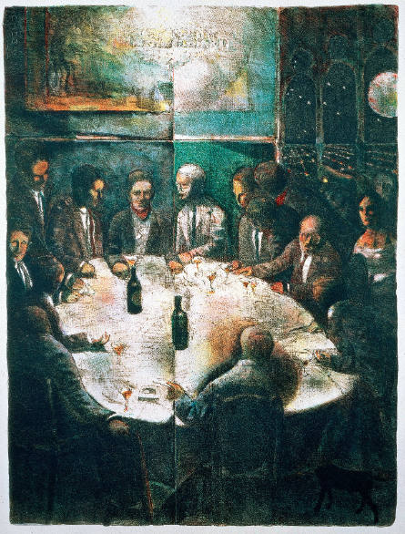 La última cena del General Sandino [The Last Supper of General Sandino], from La Saga de Sandino [The Saga of Sandino]