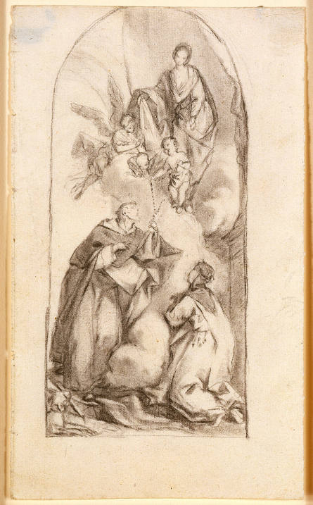 Madonna and Child in Glory with Saints