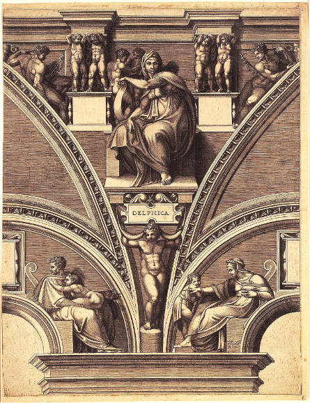 The Delphic Sibyl, after Michelangelo