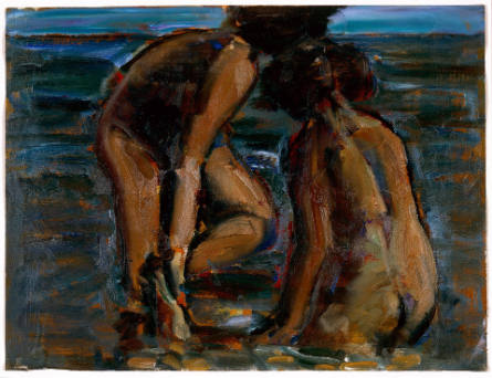 Untitled (Sketch for Nude Bathers)