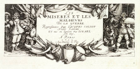 Frontispiece to Les Grandes misères de la guerre [The Great Miseries of War]