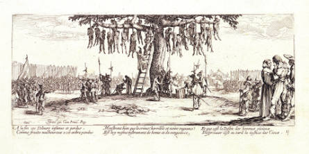 La Pendaison [The Hangman’s Tree], from Les Grandes misères de la guerre [The Great Miseries of War]