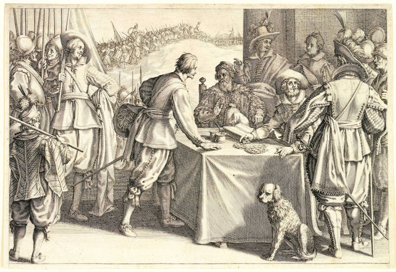 L’Enrolement des troupes [The Enlistment of the Troops], from La Vie de Ferdinand I de Médicis [The Life of Ferdinand I de Medici]