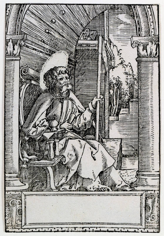 Saint Simon, from Hortulus Animae