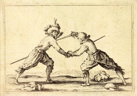 Le Duel à l’épée [Duel with Swords], from Les Caprices