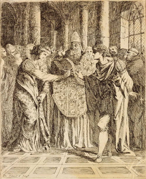 Marriage of Saint Margaret with King Malcolm