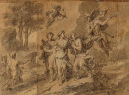 Mercury with Nymphs and Satyrs
