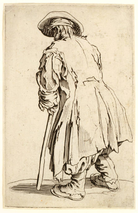 Le Vieux mendiant à une seul béquille [Old Beggar with Only One Crutch], from Les Gueux [The Beggars]