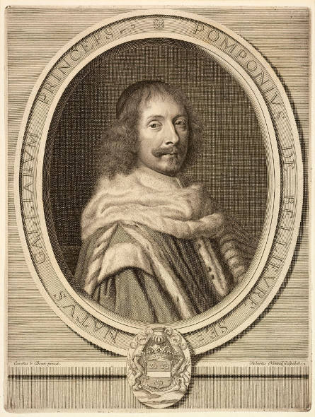 Prince Pomponius de Bellieure, Senator, after Charles Le Brun