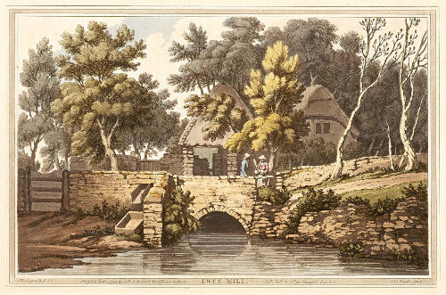 Ewen Mill, from A History of the River Thames, after Joseph Farington