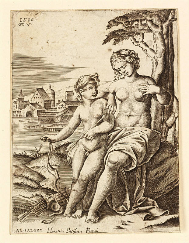 Venus Wounded by Cupid's Dart, after Raphael