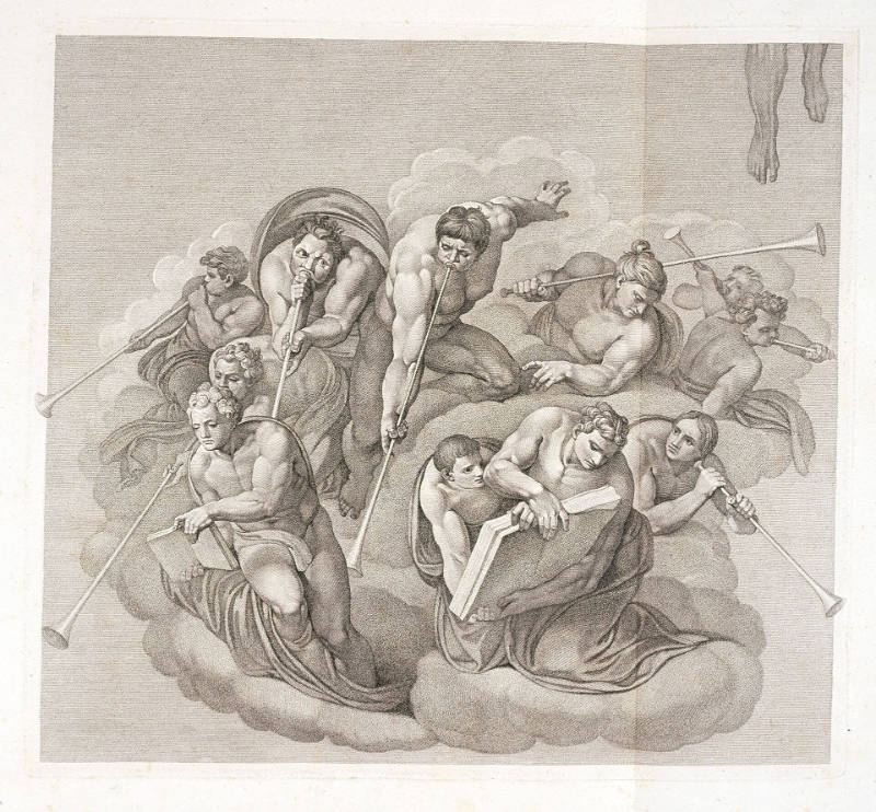 The Last Judgment, plate X, after Michelangelo