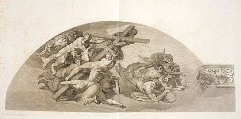 The Last Judgment, plate I, after Michelangelo