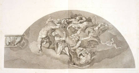 The Last Judgment, plate II, after Michelangelo