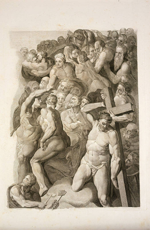 The Last Judgment, plate VII, after Michelangelo