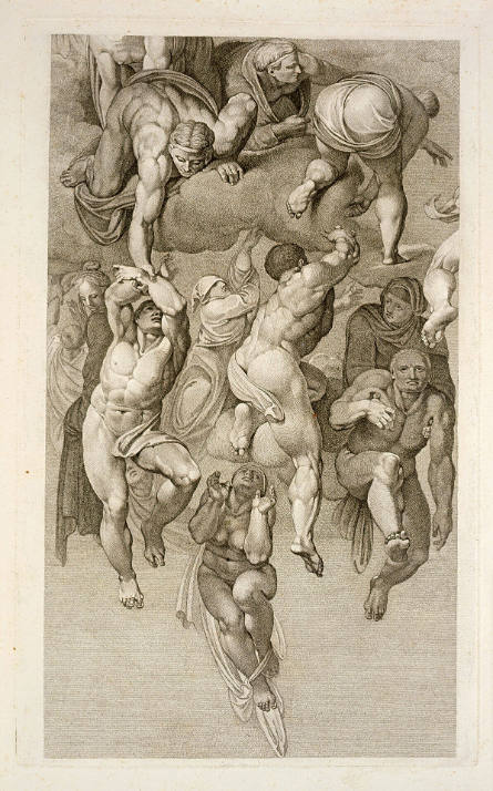 The Last Judgment, plate VIII, after Michelangelo