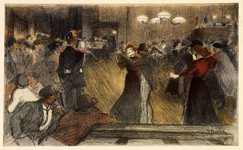 Bal de barrière, from L'Estampe moderne [The Modern Print]