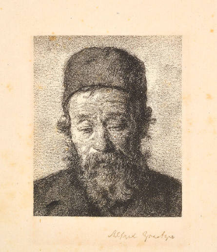 Not Titled (bearded man with hat)