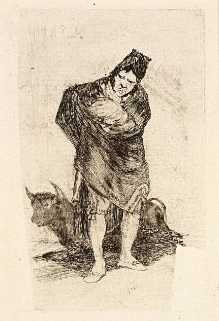 El Embozado [The Cloaked Man] or El Torero anciano [The Old Bullfighter]