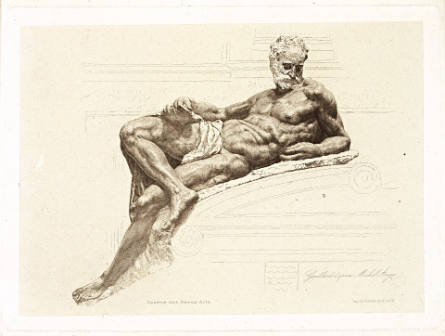 Le Crépuscule [Dusk], after Michelangelo