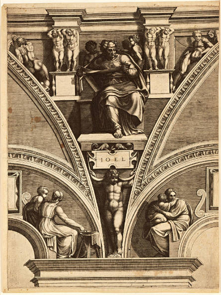 The Prophet Joel, after Michelangelo