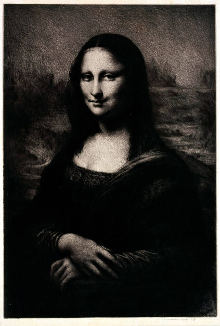 La Gioconda (The Mona Lisa), after Leonardo da Vinci