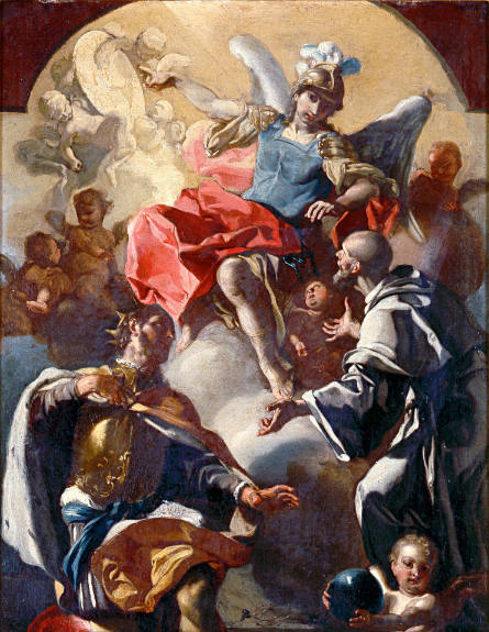 Saint Michael with Other Saints