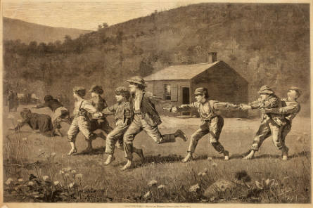 Snap-the-Whip, from Harper's Weekly 20 September 1873