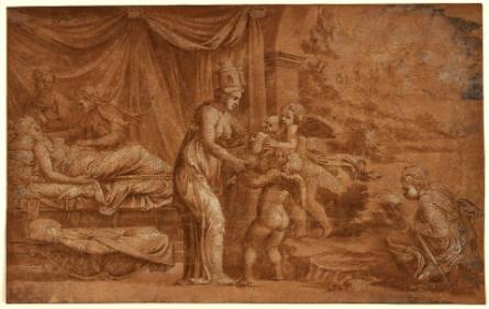 Allegory of Birth, after Giulio Romano