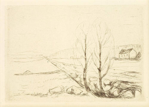 Norwegische Landschaft [Norwegian Landscape], from Die Kunst Des Radierens [The Art of Etching]