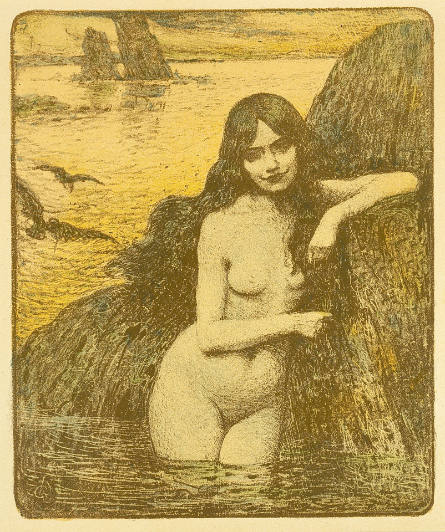 Sirène [Mermaid], from L'Estampe moderne [The Modern Print]