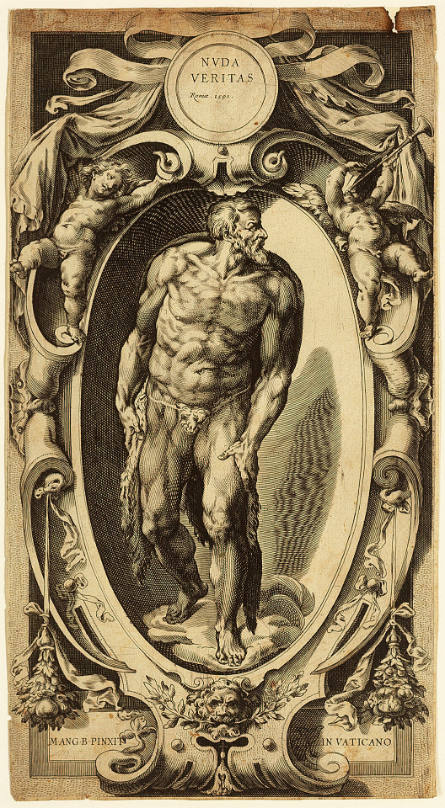 Saint John the Baptist, from The Last Judgment, after Michelangelo