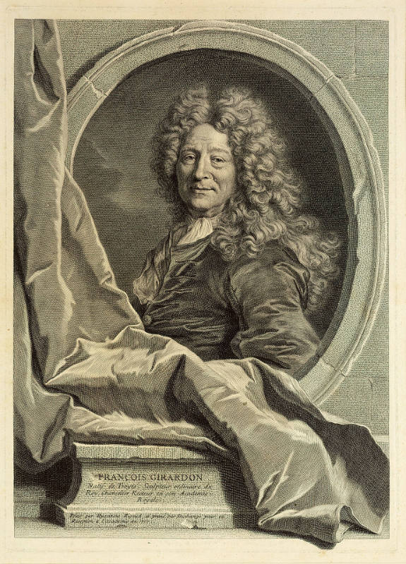 François Girardon, after Hyacinthe Rigaud