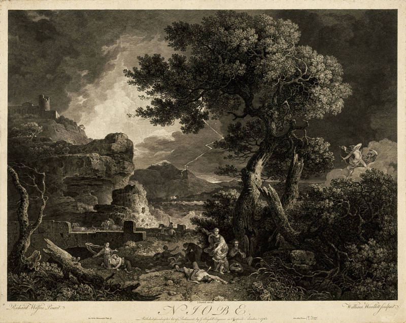 The Destruction of Niobe's Children, after Richard Wilson