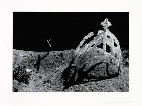 Tumba reciente [Fresh Grave], from Fifteen Photographs by Manuel Álvarez Bravo, printed 1974