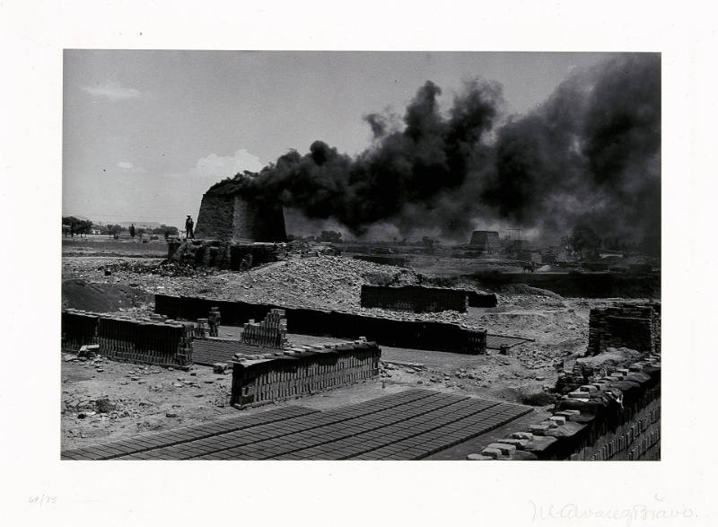 La quema [The Kiln], from Fifteen Photographs by Manuel Álvarez Bravo, 1974