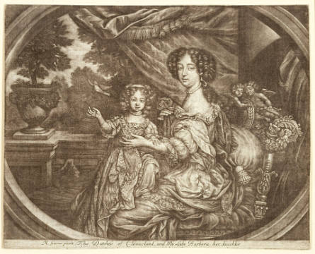 Barbara, Duchess of Cleveland and Daughter