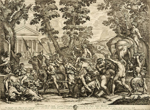 Triumph of Bacchus, after Pietro da Cortona