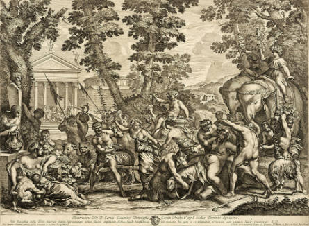 Triumph of Bacchus, after Pietro da Cortona