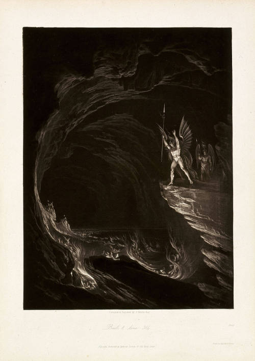 Satan arousing the Fallen Angels, from John Milton's Paradise Lost, Book 1, line 314
