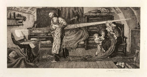 Crabtree Observing the Transit of Venus, after Ford Madox Brown