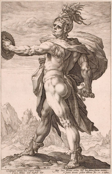 Calphurnius, plate 8 from The Roman Heroes