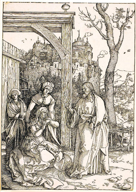 Christ Taking Leave of the Virgin, from The Life of the Virgin