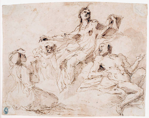 Study for the ‘Allegory of Poetry’ or ‘Music’