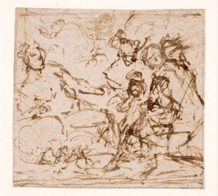 Study for the Adoration of the Shepherds (?)