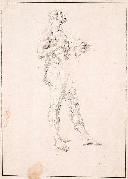 Study of a Male Nude as Hercules