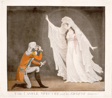 The Castle Spectre and Her Ernest Admirer!